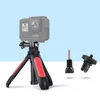 Tripods Pography Mini Tripod Stand Type Type Type Desktop Selfie Stick for Hero5/6 Phone loga22