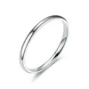 Elegante eenvoudige ontwerper Titanium stalen ring voor dames Dames Goud Zilver Zwart Effen kleur ringen Dames Bruid Bruiloft Sieraden Leuk cadeau Maat 4 5 6 7 8 9 10 11 12