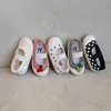 Cute Toddler Girl Shoes Plaid Dots Stars Solid Casual Canvas Shoes Kids Soft Sole Comfortable Children Baby Shoes 210713