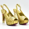 Dress Shoes And Bag For Nigeria Party Italian Bags To Match With Set Decorated Rhinestone Summer Pumps