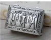 Klassisk Egypten Smycken Box Antik Vintage Heminredning Presentförvaring Halsband Armband Ring Metal Art Craft Casket