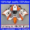 Honda CBR 600F2 600 F2 FS CC 600CC 600FS 91 92 93 94 Body 34no.53 CBR600 F2 CBR600FS 1991 1993 1994 CBR600CC 오렌지 화이트 CBR600F2 91-94 OEM 페어링