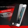Protector de pantalla de cristal templado de privacidad anti-espía para iPhone 11 12 Pro Max X XR 7 8 Plus con paquete