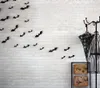 2021 Halloween Decorations Party Supplies DIY Supplies 3D Decorative Scary Bats Walls Decal Wall Sticker Decor Homes Window Decora5729096