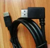 DisplayPort DP Male to Memale Extension Cable 03m 90 graders vinkel svart färg9590578