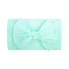 طفل الفتيات واسعة النايلون القوس رباطات الأطفال لينة مرونة مرونة bowknot hairbands الاطفال اكسسوارات للشعر الشعر الفرقة الأميرة غطاء الرأس 20 ألوان kha143