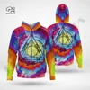 Sweats à capuche pour hommes PLstar Cosmos imprimé en 3D Est Peace Love Hippie Trippy Harajuku Casual Streetwear drôle unique unisexe sweats à capuche/Swea