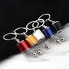 2021 knob de engrenagem mudança caixa de chave de metal keychain keyfob chaveiro rings fidget spinner gearbox mini liga de zinco carro carro rápido navio