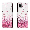 Lederen Flip Portemonnee Gevallen voor Samsung A32 A52 A72 A42 A12 A22 5G S21FE Xcover 5 S21 Plus Bloem Totoro Kant Butterfly Heart Cat ID-slothouder Cover