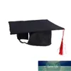 Children's Graduation Hat Costume Accessory Doctoral Cap with Red Tassel for Kids