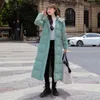 2022 New X-long Parka con cappuccio Giacca moda donna Casual Cappotto invernale in cotone spesso piumino Donna Capispalla caldo