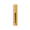 Natural Bamboo Glass Essential Oil Bottle Refillable Empty Perfume Fragrance Scent Steel Roller Ball Bottles For Home Travel SN