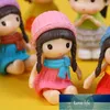 4 Pcs Mini Jolie Fille Pure Miniature Figurine Bonsaï Décoratif Fée Jardin Personnes Statue Mousse Ornements Résine Artisanat Décor À La Maison Prix Usine conception experte