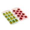 2021 Silica Gel Lattice Molds Fudge Ice Chocolates Mold Transparent Strawberry Orange Stars Cake Decorating Moulds