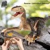 2,4G RC Dinosaurier Spielzeug Jurassic Fernbedienung Dinosaurier Spielzeug Simulation Gehen RC Roboter Mit Beleuchtung Sound Dino Kinder Weihnachten geschenk 211027