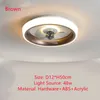 Nordic Acryl LED Decke Fan Licht Candy Farbe Dimmen kinder Schlafzimmer Esszimmer Haushalts Beleuchtung Mit Fernbedienung