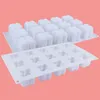 Stampo per bolle di candela, Stampi in silicone per mousse, Stampi in silicone per fondente Stampo per cubi di bolle per cioccolato Candy Cupcake Candela di sapone