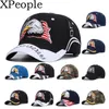 Casquette de camionneur pour hommes Animal Farm Snap Back Patriotic American Eagle et drapeau américain Casquette de baseball USA Broderie 3D 11