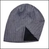 Bonnet/Skl Casquettes Chapeaux Chapeaux, Foulards Gants Accessoires De Mode Femmes Automne Bonnets Tricot Chapeau Hommes Casquette De Laine Garçons Mince Pile Tricotée Filles Dôme