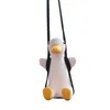 New Gypsum Cute Anime Car Accessorie Swing Duck Pendant Auto Rearview Mirror Ornaments Birthday Gift Auto Decoraction Car Fragranc8493364