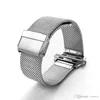 Bandes de montre intelligente Milan maille ceinture 316 en acier inoxydable Bracelet de poignet bracelet de sport pour Apple série 38/42mm modèle universel or