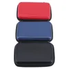 Caja portátil Multicolor para auriculares, Mini bolsa dura de almacenamiento redondo con cremallera, monedero para auriculares