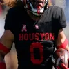 NCAA College Houston Cougars 축구 저지 도노반 스미스 파커 Jenkins Samuel Brown Malik Robinson Stacy Sneed Joseph Manjack IV Matthew Golden Adari Haulcy 4xl