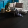 Funlife 20 x 300 cm japanischer schwarzer Holzboden-Aufkleber, selbstklebend, wasserdichter Wandaufkleber für Badezimmer, Küche, Wand, Heimdekoration, 210705