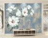 3d Wallpaper Vintage oil painting flower European style abstract Living Room Bedroom Kitchen Mural Wallpapers Wall Covering