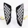 2PCS Car LED DRL For Toyota Sienna XSE 2021 2022 2023 Daytime Running Light Fog Lamp cover with yellow turn signal