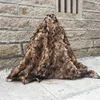 Multi Size Hunting Military Camouflage Net Hiding Mesh Sun Shelter Woodland Camo Camping Sun Shade for Garden Pergolas Awning Y0706