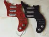 Aktualisierte vorverdrahtete schwarze SSS Big Pickguard Silver Burns Tri-Sonic Pickups für BM Special Guitar Welding Harness 1 Set
