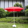 Skugga 2x2m utomhus fyrkantig uteplats paraply polyester ersättande täcker parasol tak hemtillbehör anti-uv tält utan ram