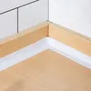 الحمام دش بالوعة حمام ختم الشريط الشريط الأبيض pvc ذاتية اللصق للماء الجدار ملصق للحمام المطبخ المراحيض