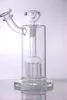 Hosahs Glass Bong 8 Inches Heady 10 Arms For Perc Water Pipe Small Dab Rig Bubbler