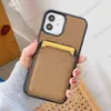 For iphone 14 pro max Phone Cases iphone 15 15pro 14 14pro 13 12 11 Deluxe Fashion Leather Card Holder Designer Cellphone Cover with Samsung S23 S22 S21 S20 ultra