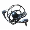 10XD-vorm 2pin oorhaak oortelefoon headset oortelefoon w / ptt microfoon voor Motorola Walkie Talkie Radio RDU-2020 RDU-2080D RDU-4100 RDU-4160