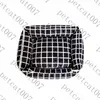 Black Plaid Dog Bed Kennels Letter Print Pet Nest Pens Small Large Dogs Kennel Beds Supplies204i