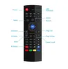 MX3 Air Mouse Gyro optionele achtergrondverlichting of stem met IR Leren QWERTY 2.4G Draadloze afstandsbediening 6AXIS voor Android TV-doos