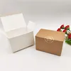 Gift Wrap 100pcs Kraft Paper DIY Handmade Packing Boxes Cardboard Soap Bags 966cm2694454