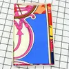 Новый дизайнер Twill напечатанный шелковый шарф, H Большой квадратный шарф женский платок, 130см шелковый платок для дам