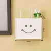 Office Wall-mounted Wood Wireless Wifi Router Storage Box Shelf Wall Hangings Bracket Cable 3 Sizes Home Decoration Rack