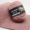 1pc 100 g / parti 3 mm Fine Quality Yak Wool Blandat tjockt garn Lämplig för hand Stickning Scarf Hat Overcoat Workted Crochet Thread Y211129