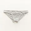 Underpants Plane Seamless Thin Ice Silk Translucent Mens Sexy Underwears Tight Bikini Briefs Low Waist Male Panties Silky Small5526253