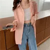 Basic Casual Sunscreen Shirt Women Autumn Office Lady Long Sleeve Loose Solid Work Wear Blouses Femme 8 Colors 210421