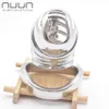 NUUN Male Device Bolted CBT Cock Cage with Spikes Stimulate Denial Penis Rings BDSM Bondage Kink Sissy Sex Toys for Men 2104081353826