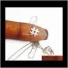 Hänge hängsmycken smycken droppleverans 2021 10st- n128 hashtagg enkel inledande skylt trendig symbol # halsband typografi bokstavmusik anmärkning