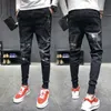 Модные мужские свободные рекреационные джинсы осенью и зимой 2020 x0621