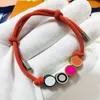 Noeuds faits à la main corde bracelets porte-bonheur unisexe mode Bracelet pour homme femmes réglable bijoux 5 couleurs