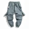 CHAIFENKO Jogger Pantaloni sportivi per il tempo libero Pantaloni da uomo Hip Hop Streetwear Beam Foot Cargo Pantaloni da uomo con stampa di moda 211201